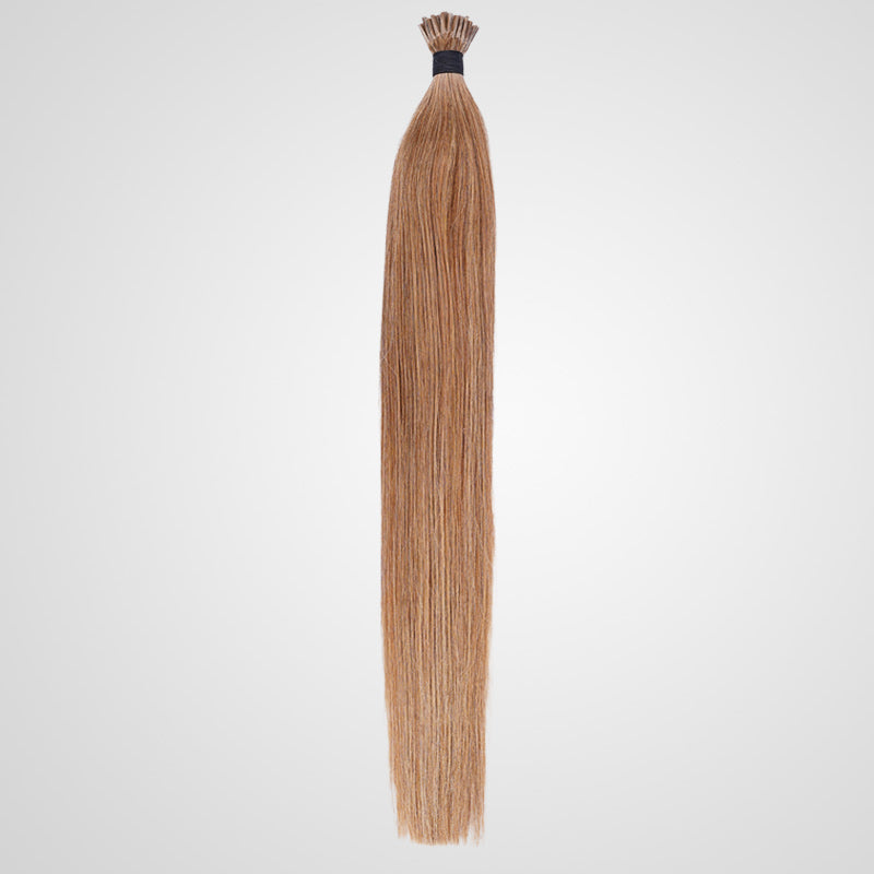 QVR Honey Blonde I Tip Microlinks Bulk Braiding Human Hair Bundle
