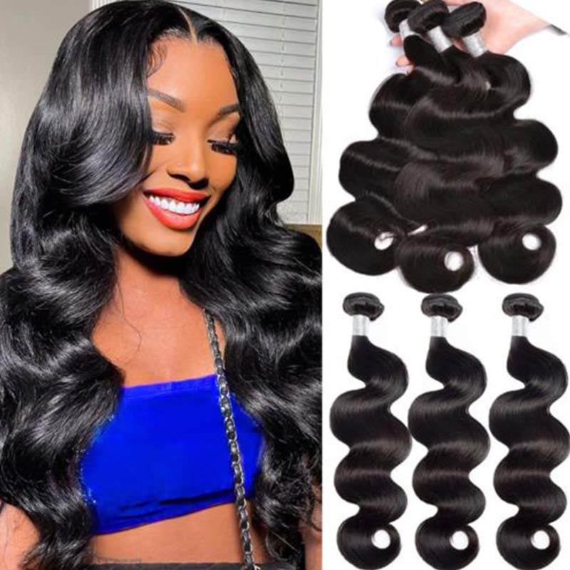 VIP Exclusive| Loose Body Wave 3 PCS Bundles Brazilian Hair Weave