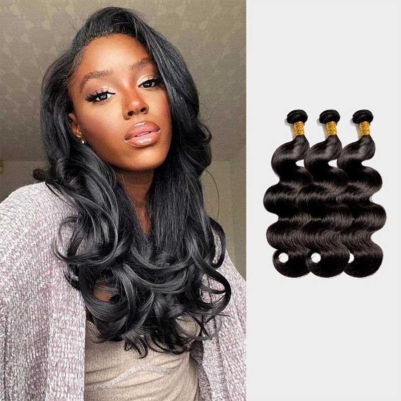 VIP Exclusive| Loose Body Wave 3 PCS Bundles Brazilian Hair Weave