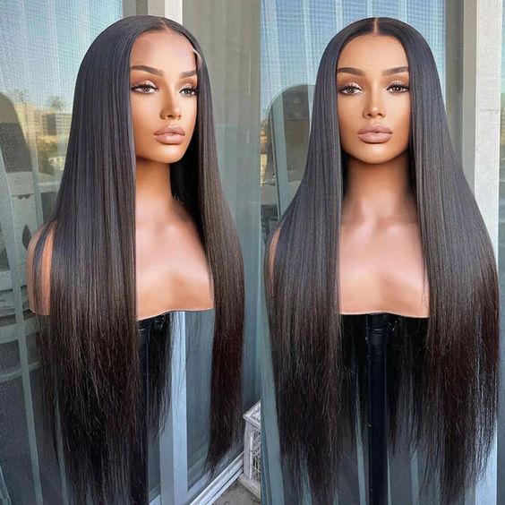 VIP Exclusive|7x5 Glueless Lace Straight Wig With Pre Plucked Hairline 180% Density