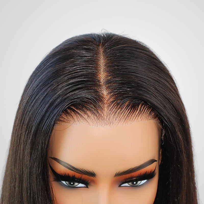 VIP Exclusive|7x5 Glueless Lace Straight Wig With Pre Plucked Hairline 180% Density