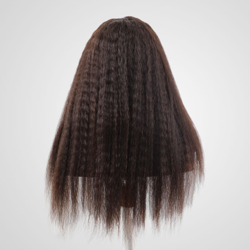 Flash Sale|Natural Black Kinky Straight Wigs