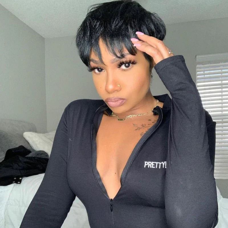 Fashion Boss Pixie Cut Wigs Women Short Hair